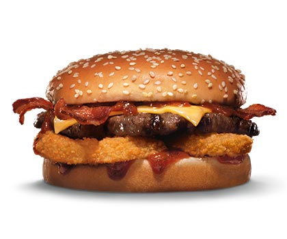 Calories in Carl's Jr. Western Bacon Cheeseburger