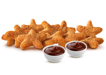 Calories in Carl's Jr. 10 Pieces Chicken Stars