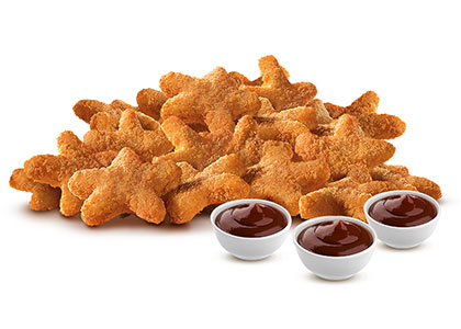 Calories in Carl's Jr. 24 Pieces Chicken Stars