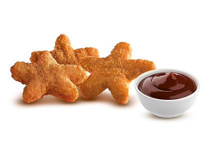 Calories in Carl's Jr. 3 Pieces Chicken Stars