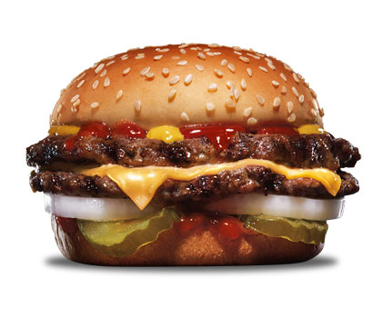 Calories in Carl's Jr. Double Cheeseburger