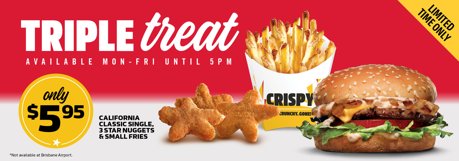 to Carl's Jr. Australia FEED YOUR HAPPY!